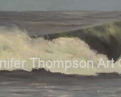 Oil Painting The Wave