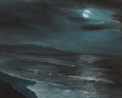 Oil Painting Night at Folly Beach